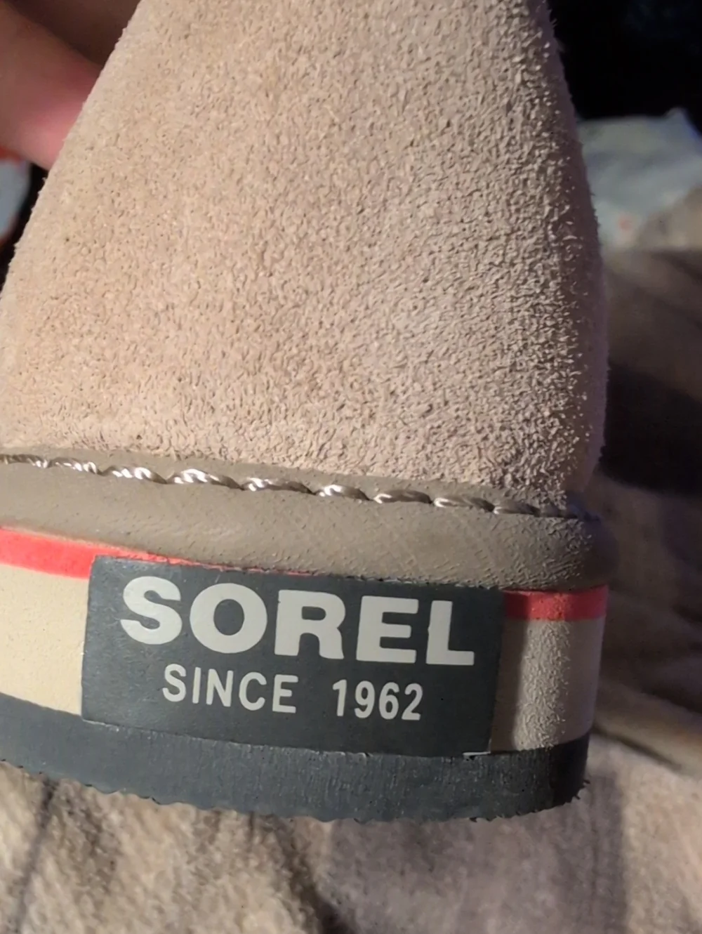 Sorel tan Campus Shorty Boot - Girls Size 5 Nwot